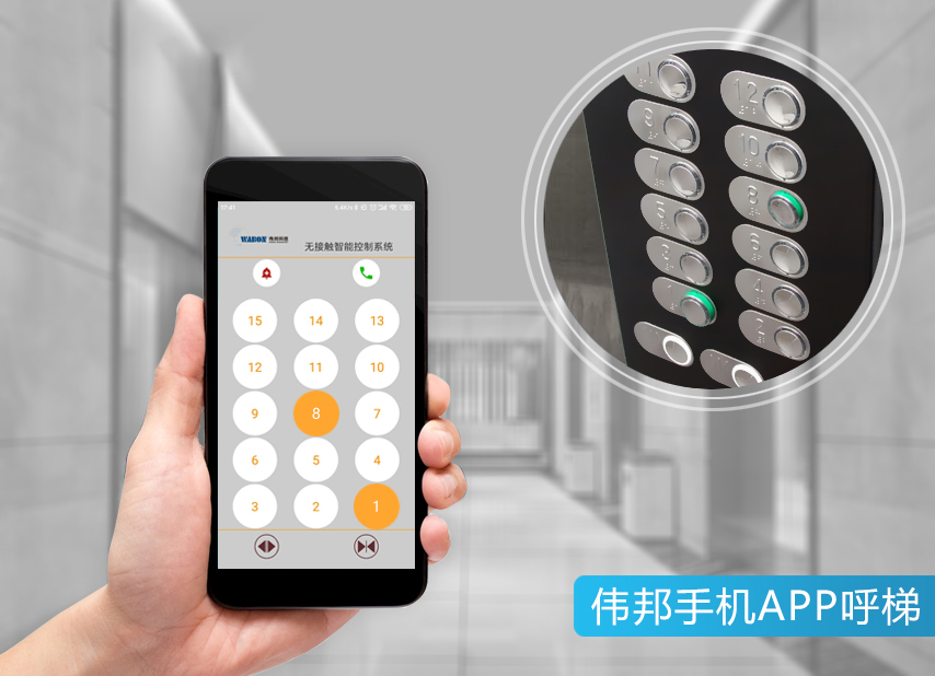 手机APP呼梯系统